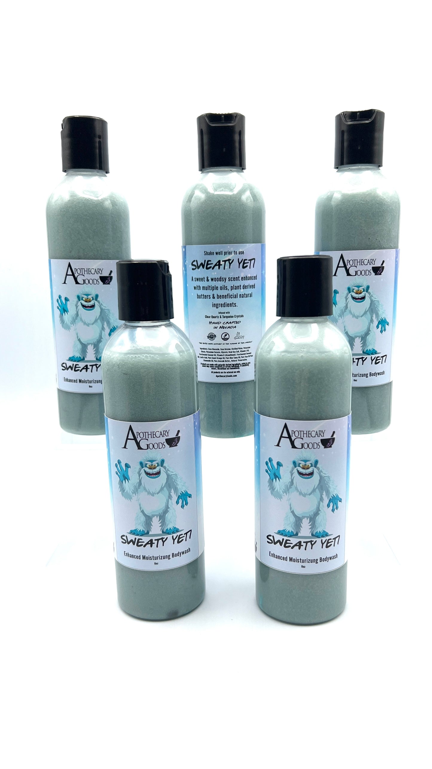 Sweaty Yeti: kid safe moisturizing body wash