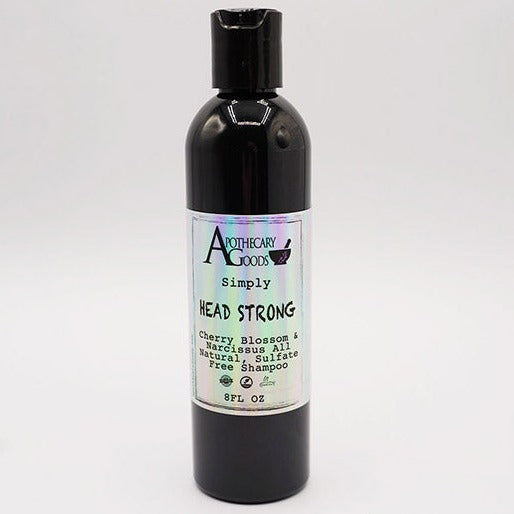 Simply Head Strong All Natural Sulfate Free, Fragrance Free Shampoo
