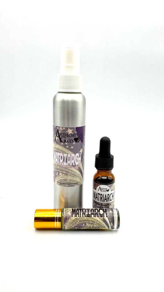 Apothecary Goods | That Witch Beauty | Matriarch: All Natural Menopause Hormone Balance Essential Oil Blend | Pure Essential Oils | Hot Flashes | Night Sweats |Hormone Balancing | Mood enhancing