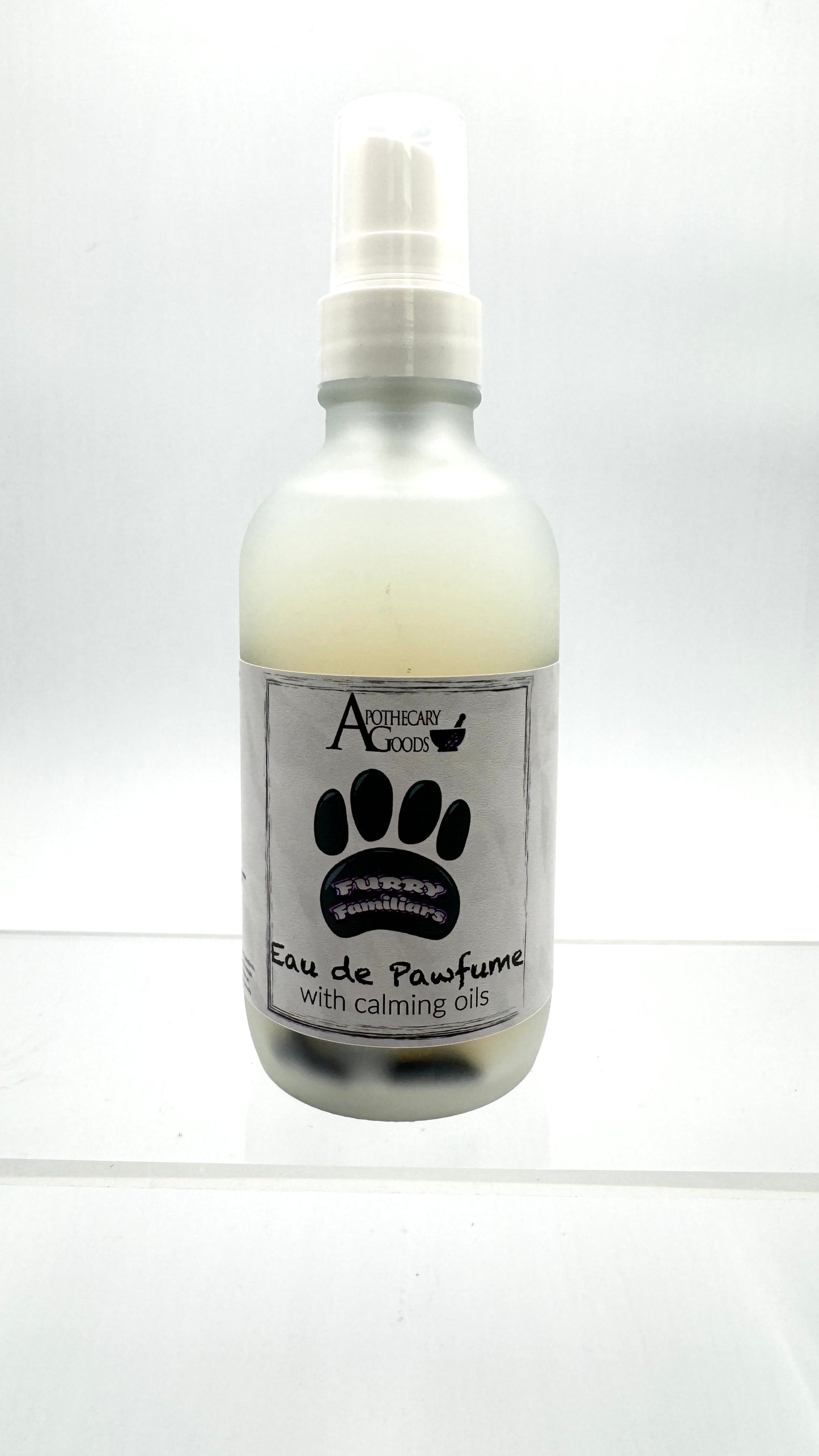 Apothecary Goods | Furry Familiars | Eau De Pawfume | Pet Calming |  all natural | Crystal Infused | Positive Vibes | Moon Charged Water