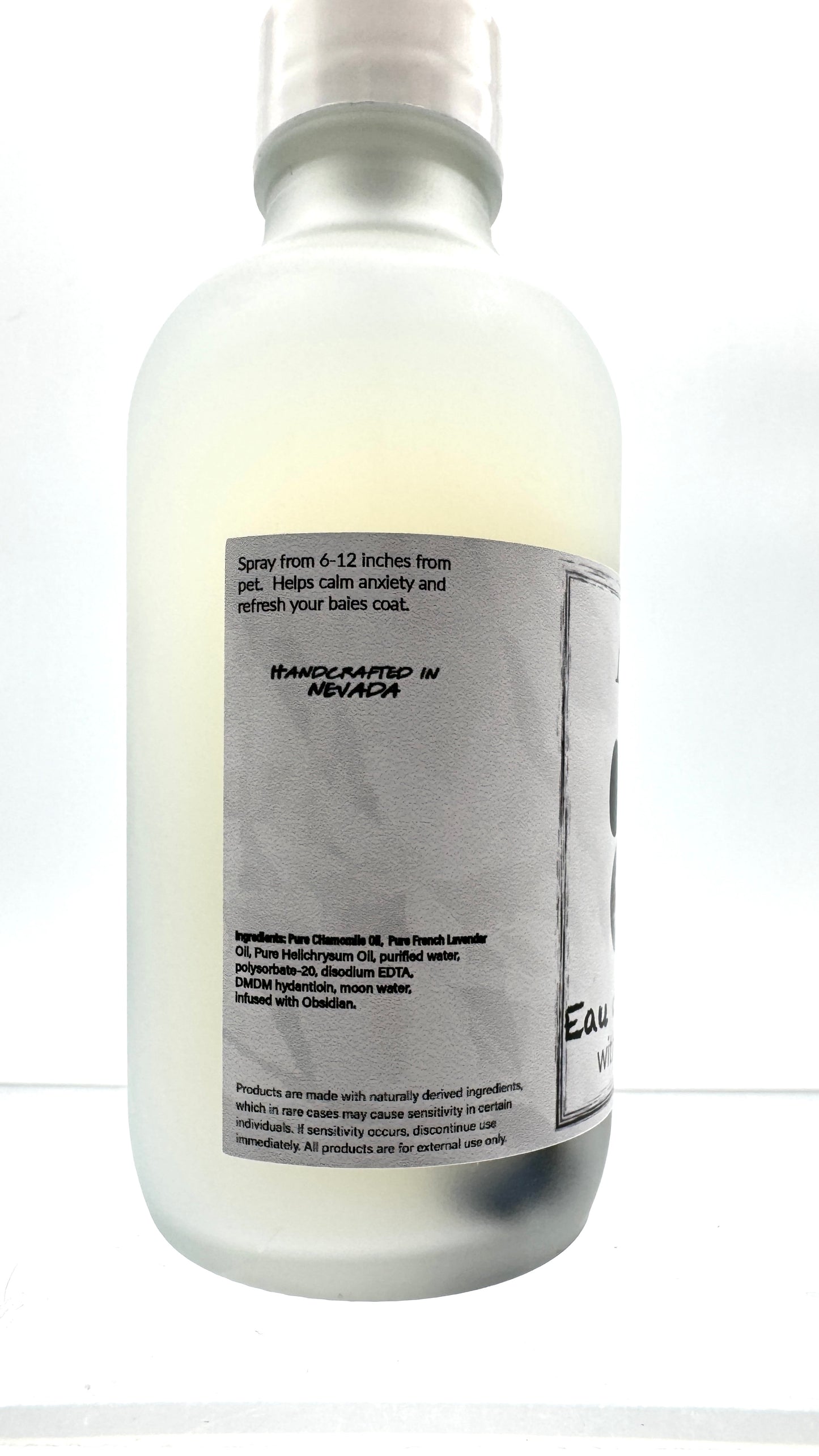 Apothecary Goods | Furry Familiars | Eau De Pawfume | Pet Calming |  all natural | Crystal Infused | Positive Vibes | Moon Charged Water