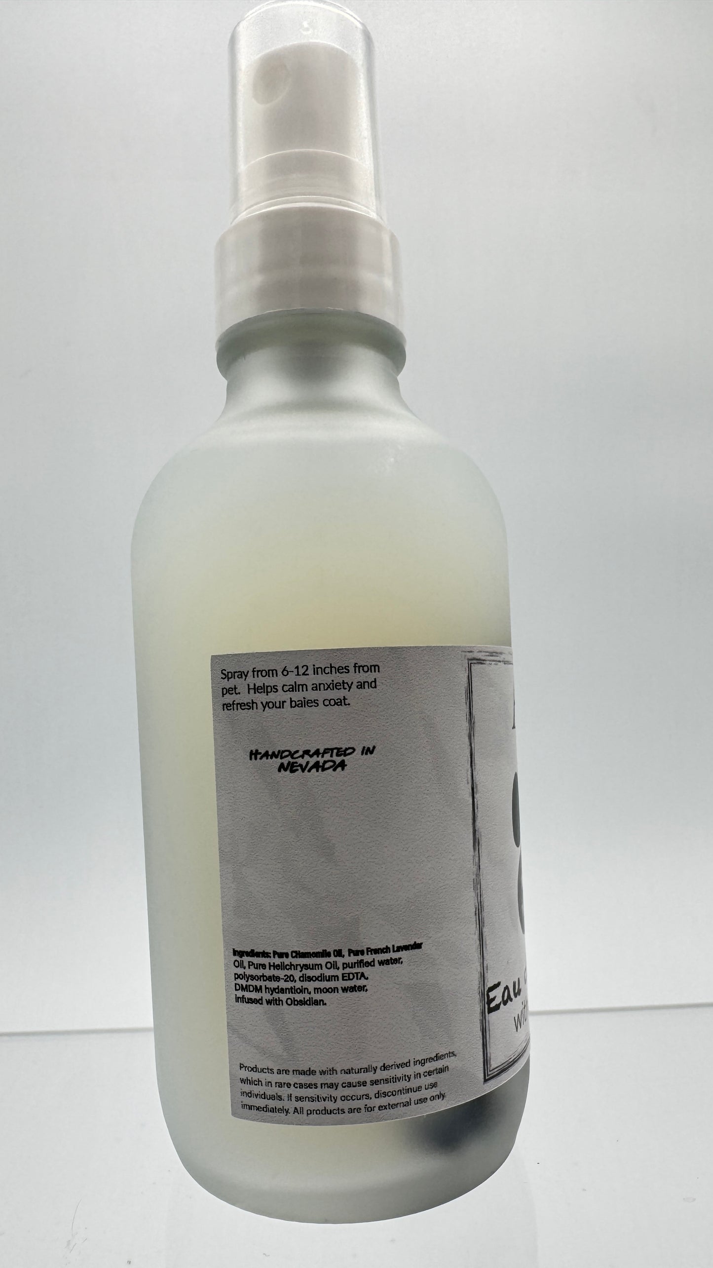 Apothecary Goods | Furry Familiars | Eau De Pawfume | Pet Calming |  all natural | Crystal Infused | Positive Vibes | Moon Charged Water