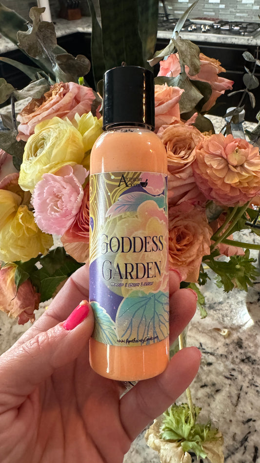 Goddess Garden Collection: Harness the Divine Energy of Nature | 4 oz body lotion