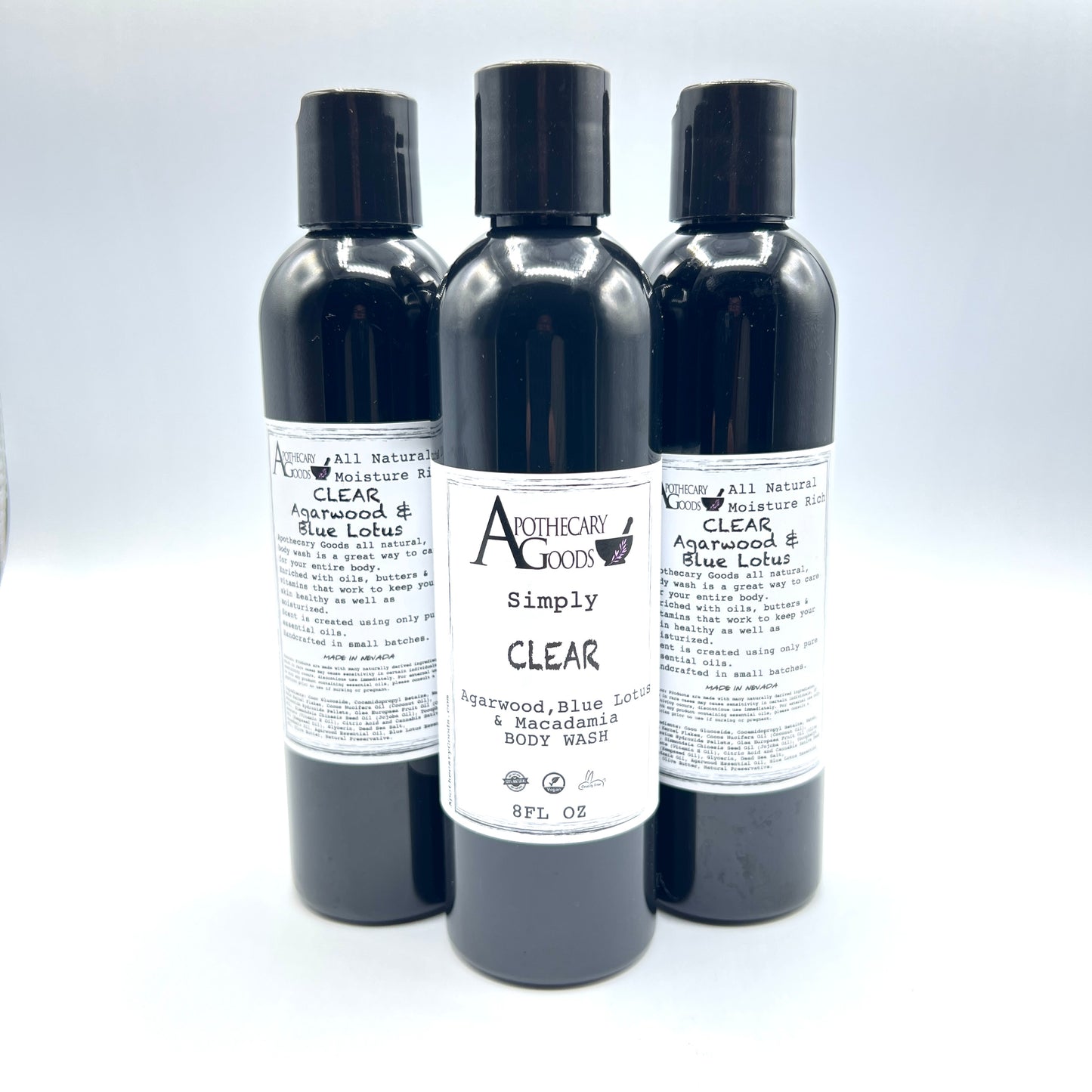 Simply CLEAR  Agarwood | Blue Lotus | Macadamia