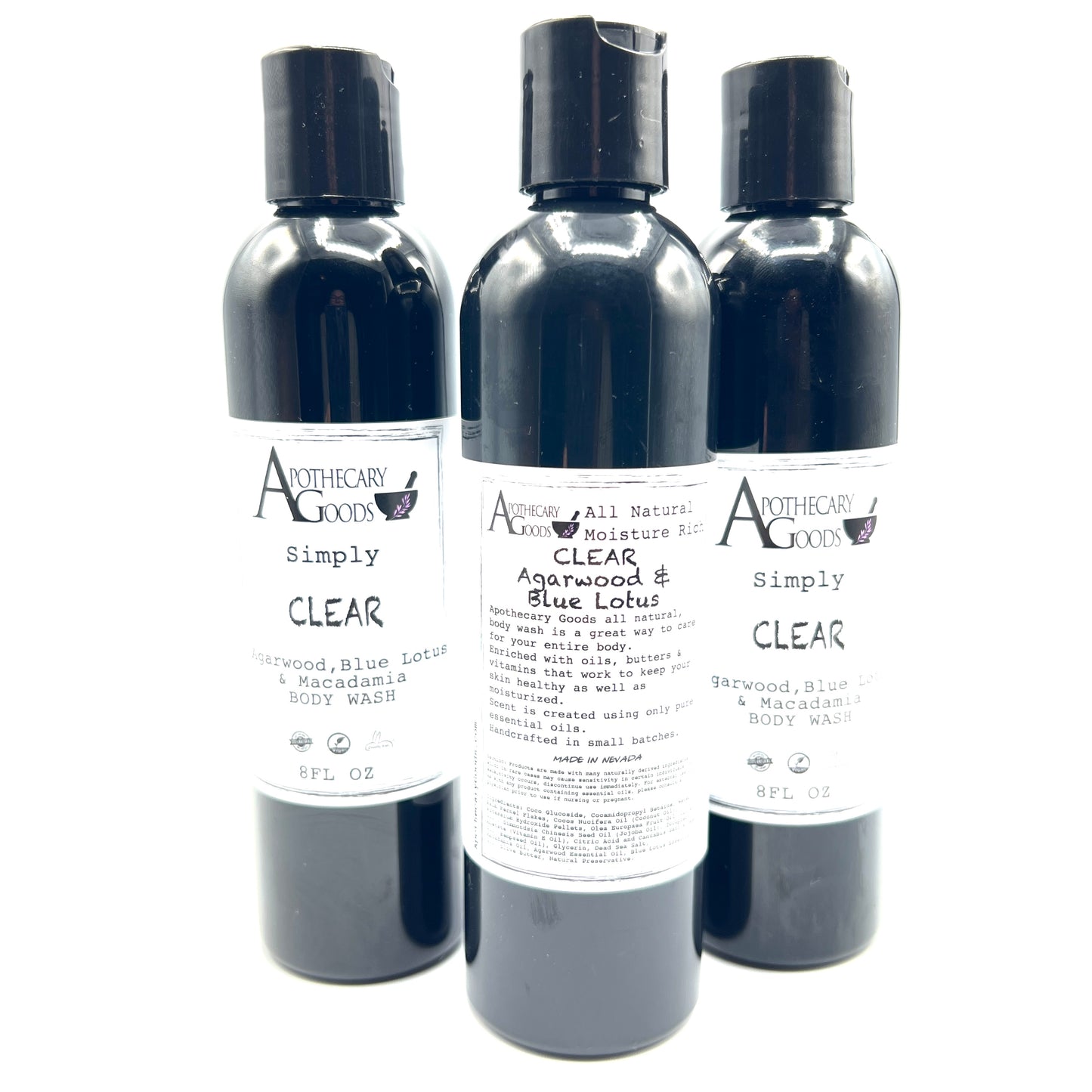 Simply CLEAR  Agarwood | Blue Lotus | Macadamia