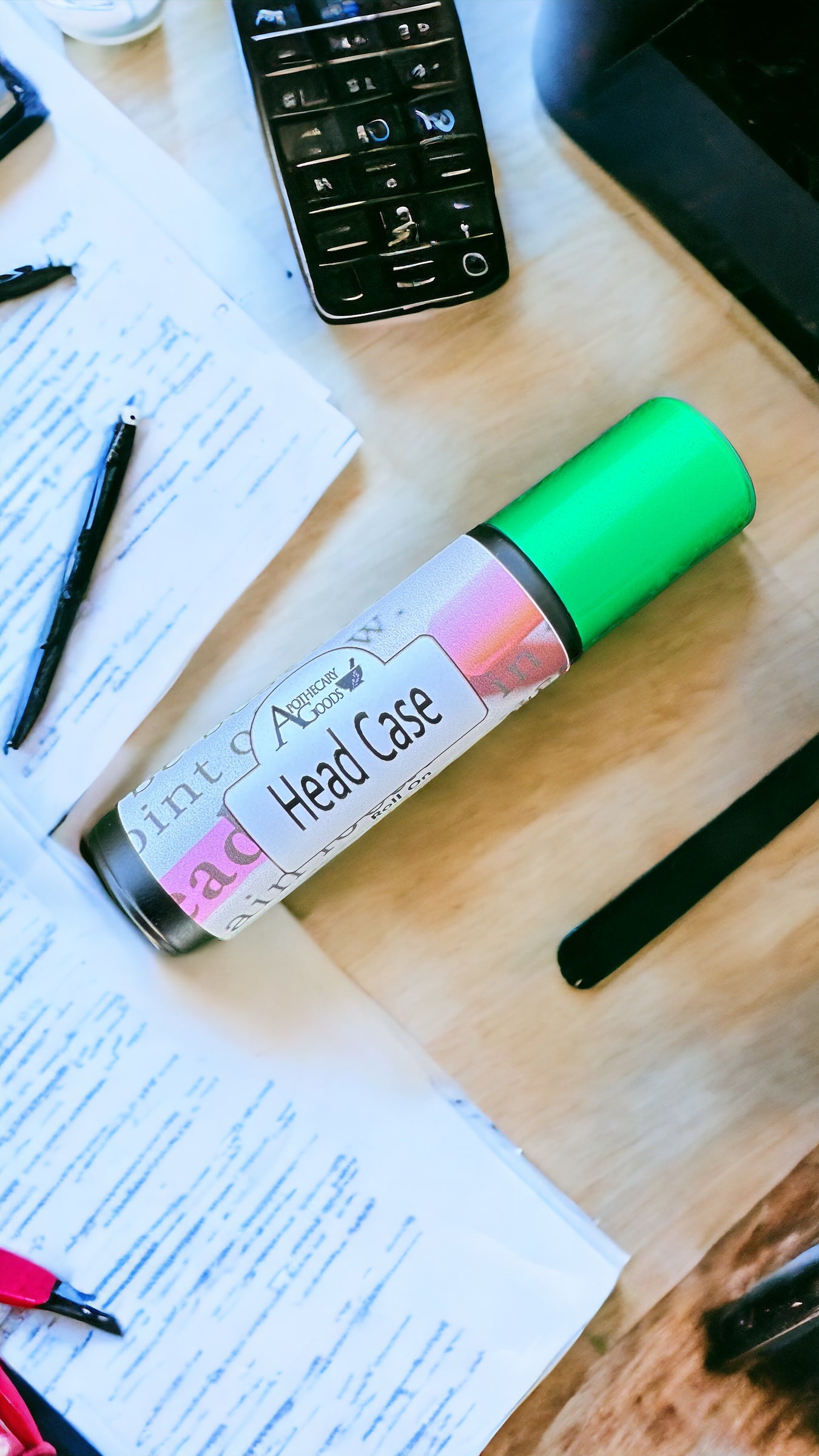 Head Case Pure Essential Oil roll on: Find headache Relief the natural way and Reclaim Your Day