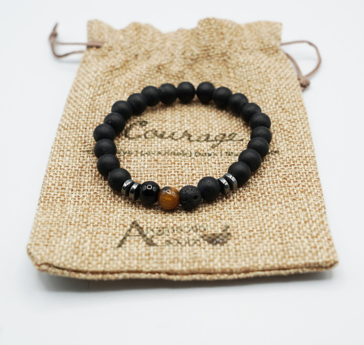 Courage infused crystal bracelet.