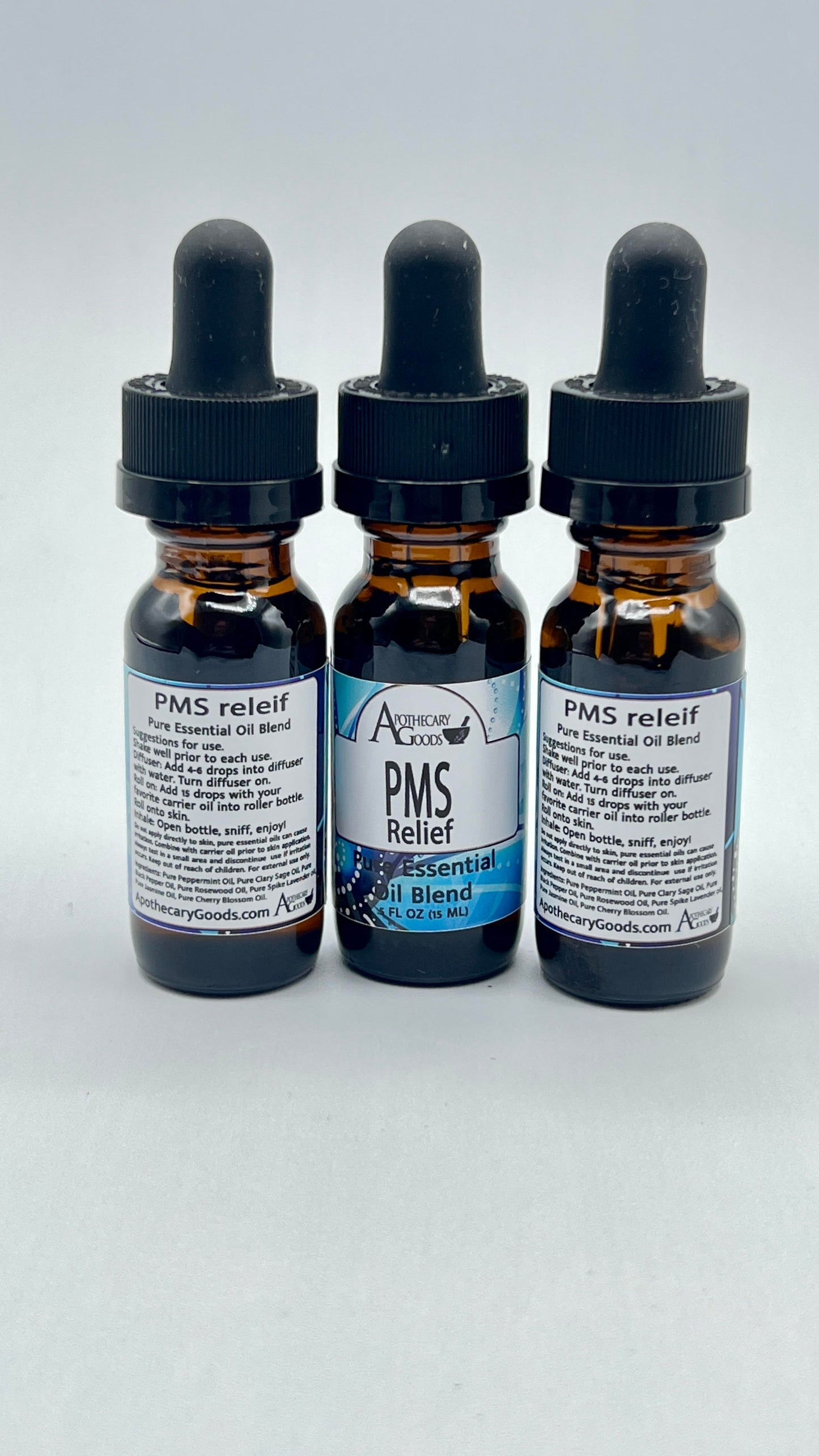 PMS Relief Pure Essential Oil Blend: Balance your mood and help ease pain of cramps