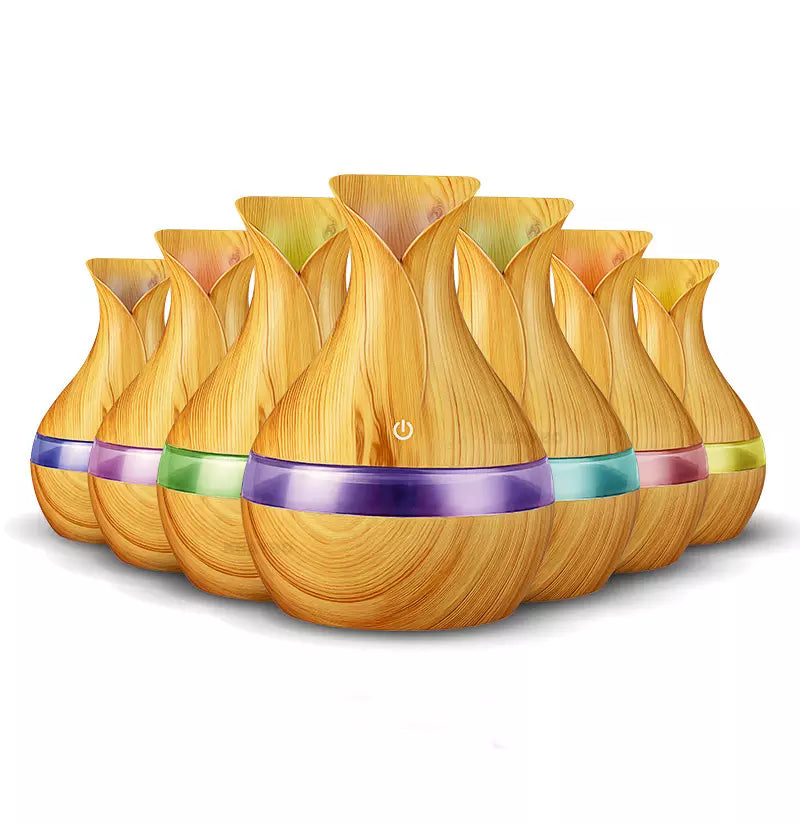 300ML RGB Ultrasonic Essential Oil Aromatherapy Diffuser