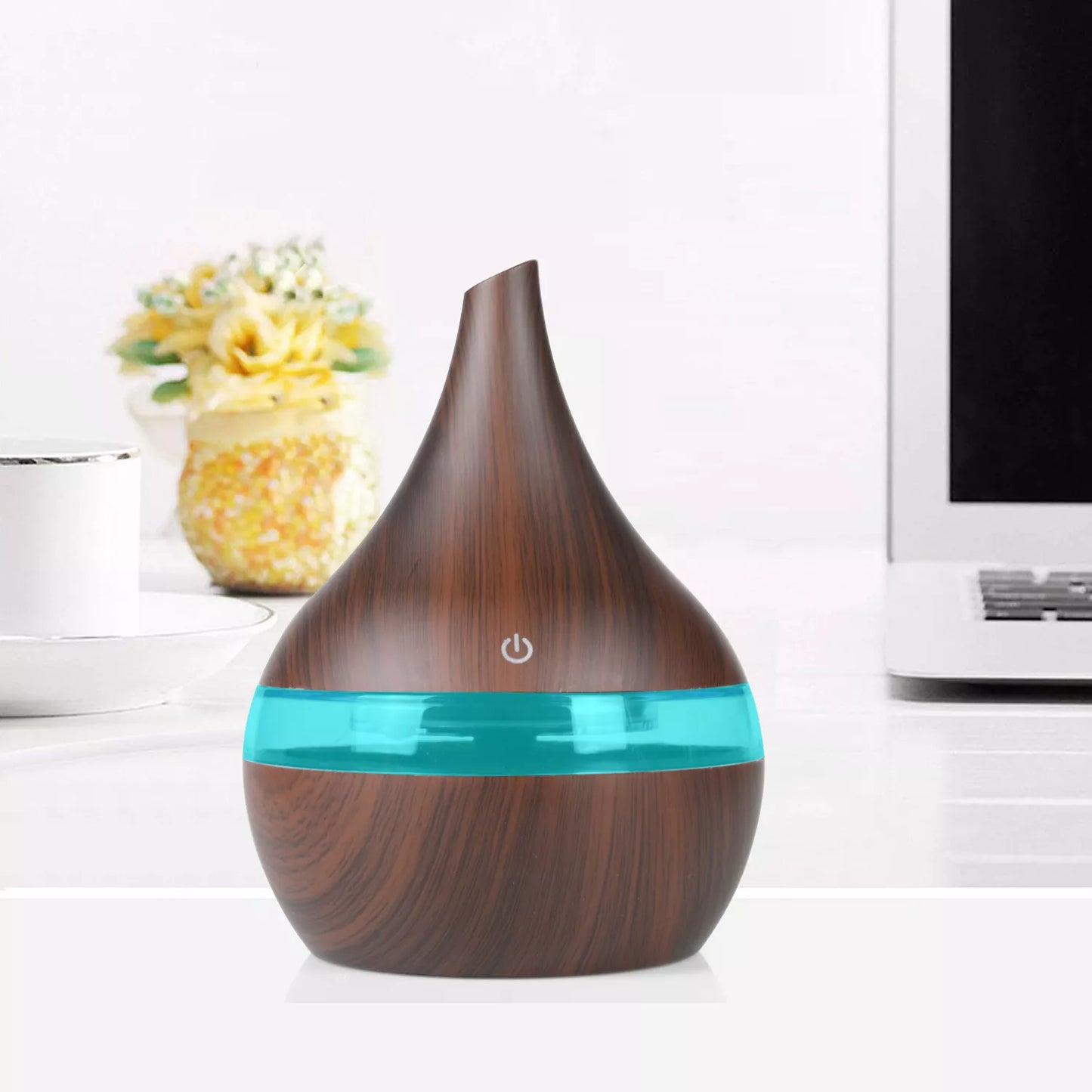 300ML RGB Ultrasonic Essential Oil Aromatherapy Diffuser