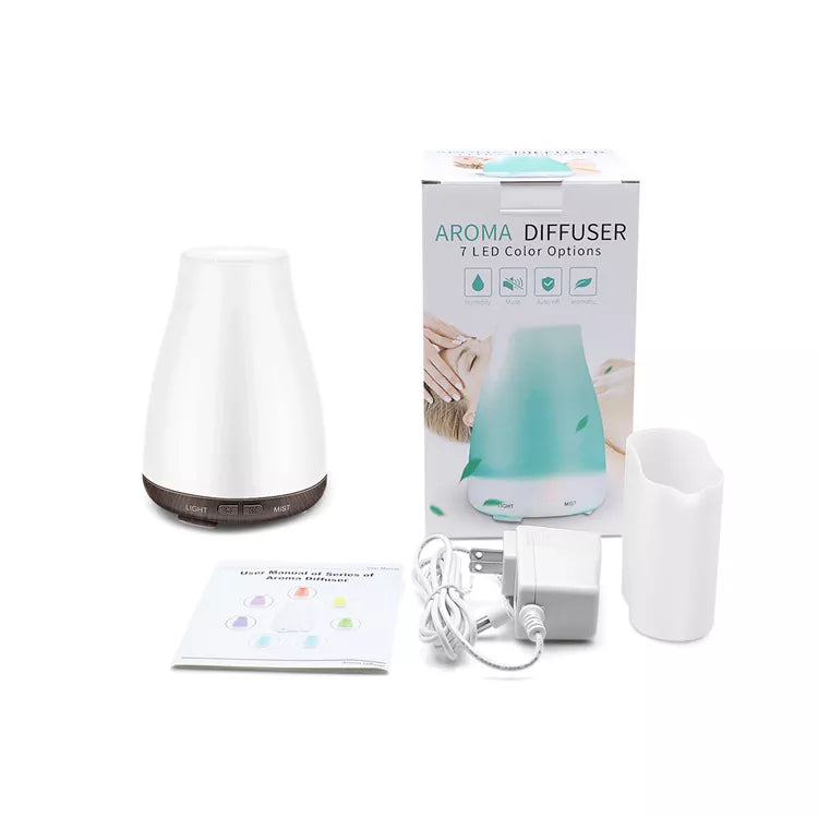 RGB LED Ultrasonic Essential Oil Aromatherapy Desk Diffuser