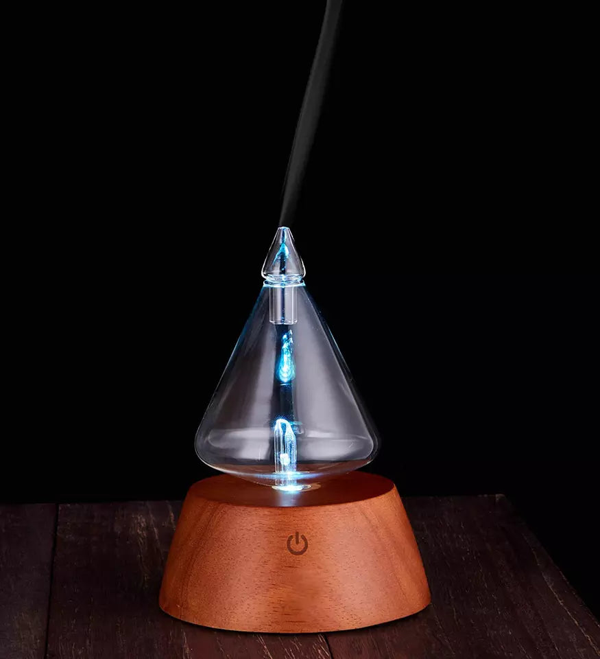Glass Waterless Essential Oil Aromatherapy Diffuser