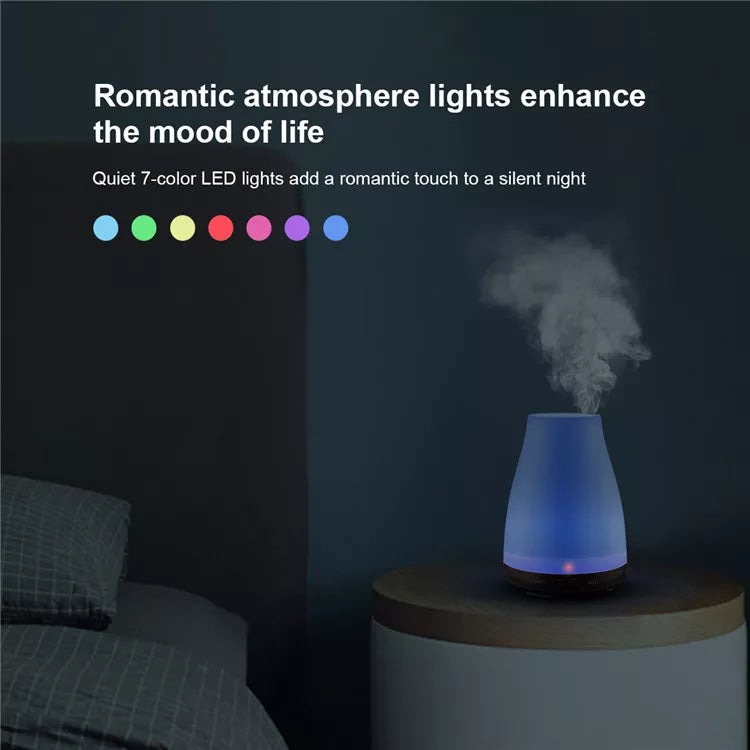 RGB LED Ultrasonic Essential Oil Aromatherapy Desk Diffuser