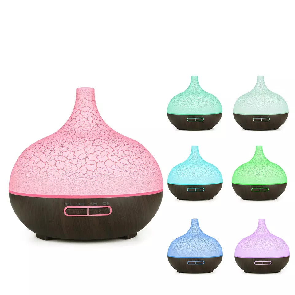 Large 500ml RGB Ultrasonic Essential Oil Aromatherapy Diffuser