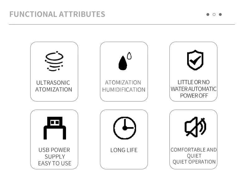 Auto Cup Holder Size Ultrasonic Essential Oil Aromatherapy Diffuser