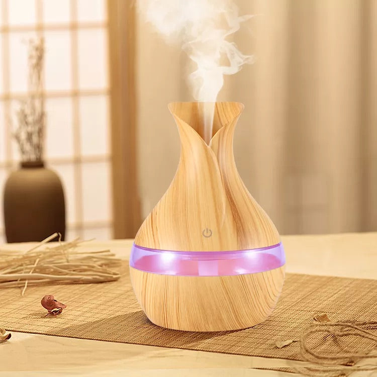 300ML RGB Ultrasonic Essential Oil Aromatherapy Diffuser