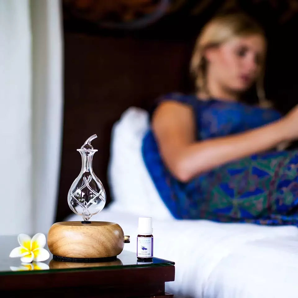 Glass Waterless Essential Oil Aromatherapy Diffuser