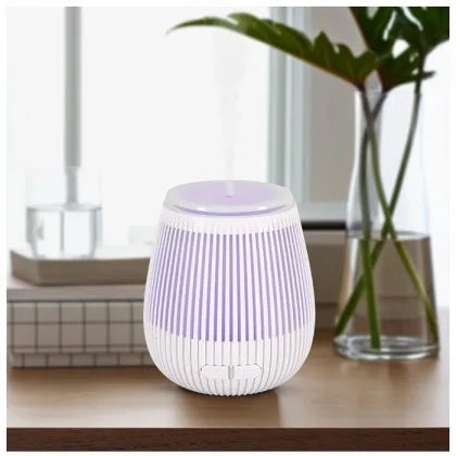 White 100ML RGB Ultrasonic Essential Oil Aromatherapy Diffuser