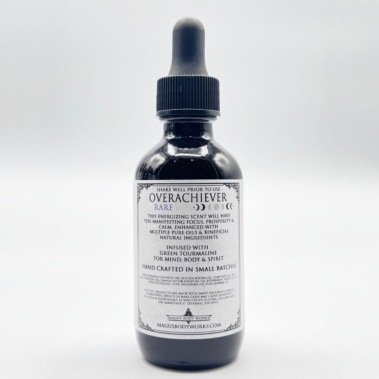 Magus Overachiever Beard Oil: Energize your senses with its unique scent while achieving clarity and sharpening your concentration.