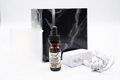 Black Marble Ultrasonic Essential Oil Aromatherapy Diffuser