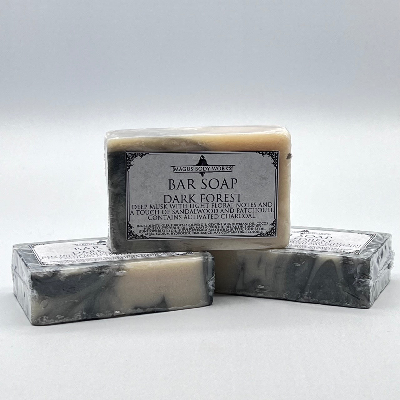 Apothecary Goods | Magus Body Works | Dark Forest Natural Bar soap | Cleansing ritual