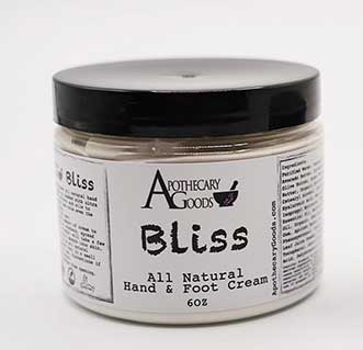 Apothecary Goods | SIMPLY | Bliss All Natural Hand & Foot Cream | cooling balm