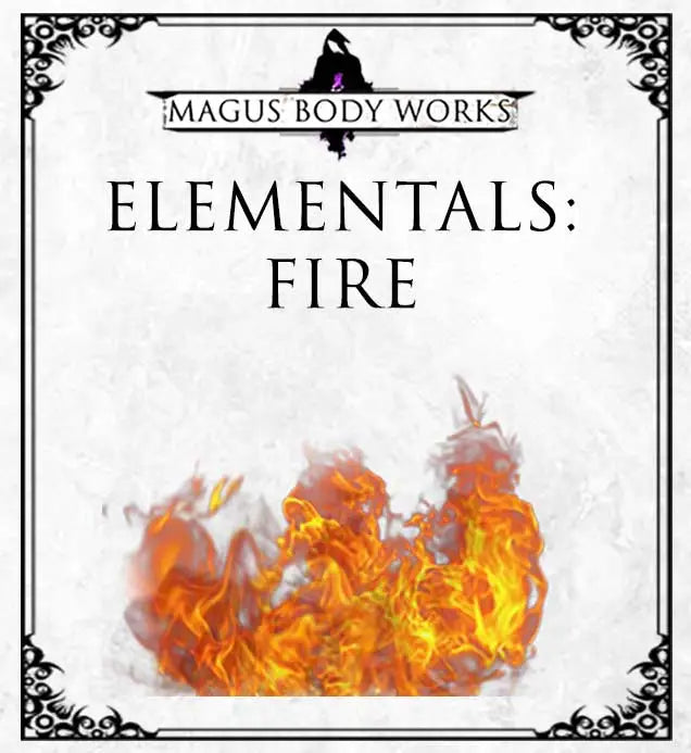 Apothecary Goods | Magus Body Works | Elementals: Fire Body Wash | All Natural | Crystal Infused