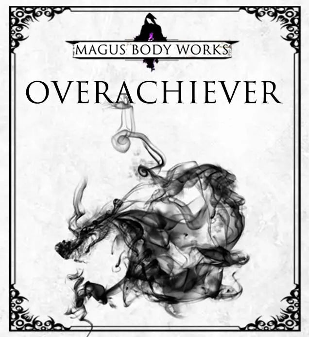 Magus Overachiever Beard Oil: Energize your senses with its unique scent while achieving clarity and sharpening your concentration.