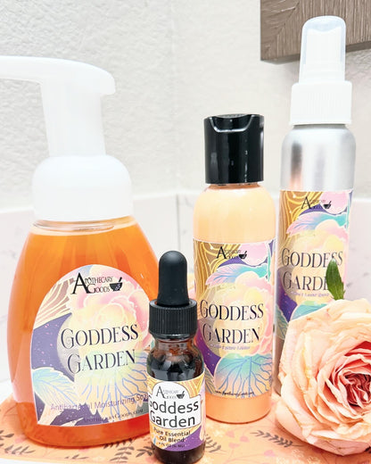 Apothecary Goods | Limited| Seasonal Scent | Goddess Garden Collection: Harness the Divine Energy of Nature | Room and Linen Mist