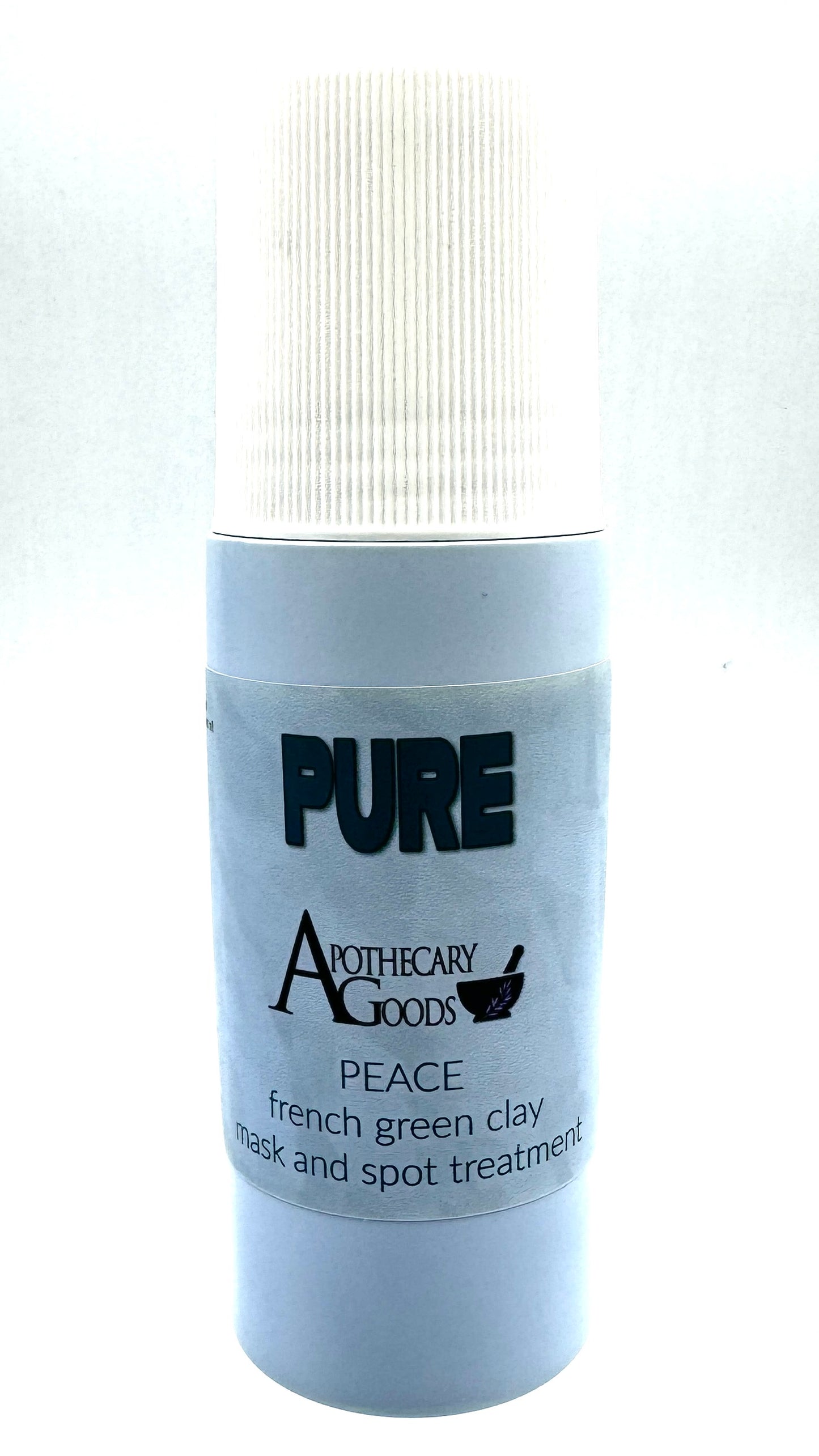 PURE Peace: Green French Clay mask and spot treatment 4 oz