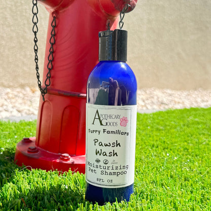 Pawsh Wash: Natural Dog Shampoo for Furry Familiars - The Perfect Pet Pampering Solution