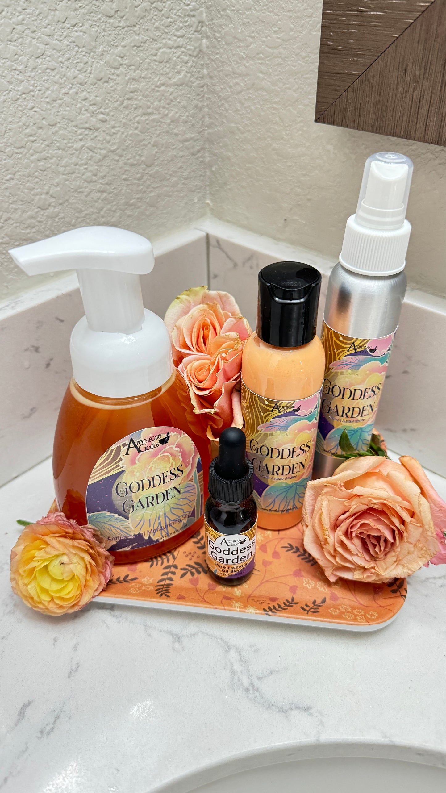 Apothecary Goods | Limited| Seasonal Scent | Goddess Garden Collection: Harness the Divine Energy of Nature | Room and Linen Mist