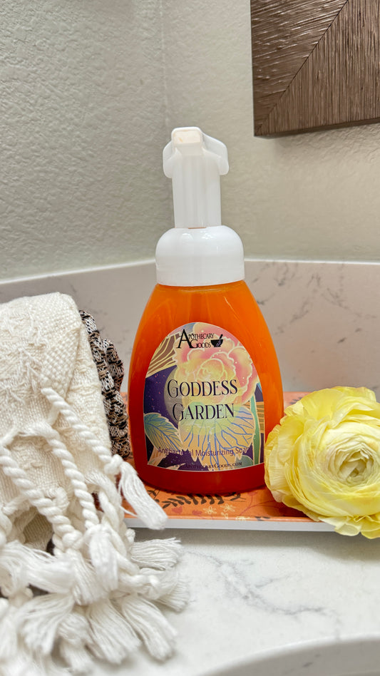 Apothecary Goods | Limited| Seasonal Scent | Goddess Garden Collection: Harness the Divine Energy of Nature | Foaming Hand Soap