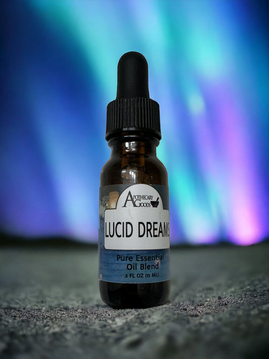 Apothecary Goods | Lucid Dreams essential oil blend | Voilet Ozmanthis Blur Lotus | Natures perfect sleeping aid.