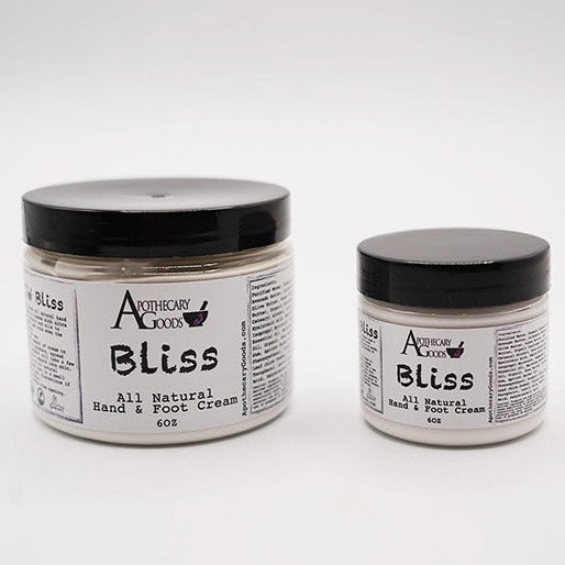 Apothecary Goods | SIMPLY | Bliss All Natural Hand & Foot Cream | cooling balm