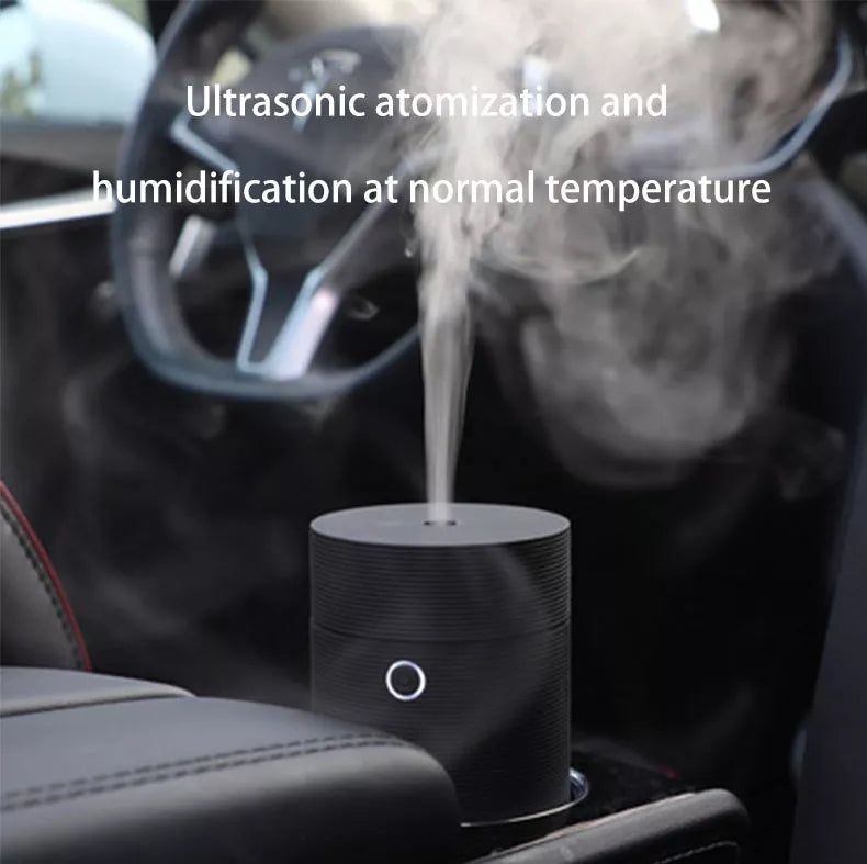 Auto Cup Holder Size Ultrasonic Essential Oil Aromatherapy Diffuser –  Apothecary Goods