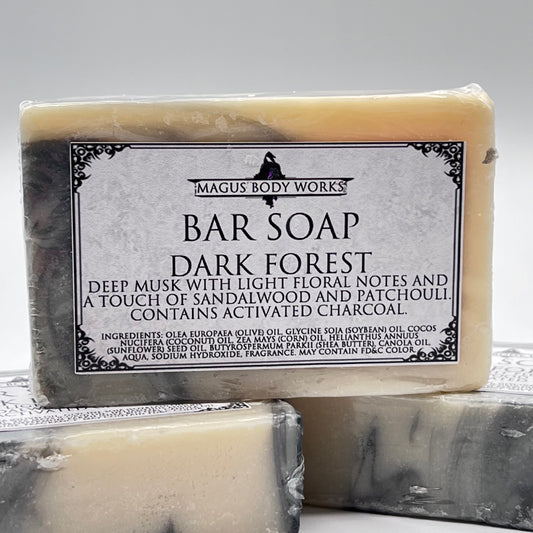 Apothecary Goods | Magus Body Works | Dark Forest Natural Bar soap | Cleansing ritual